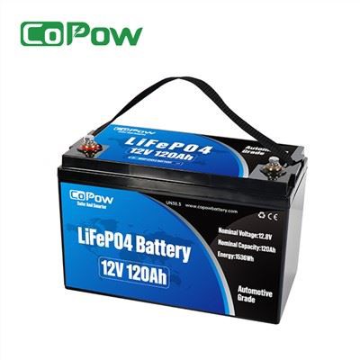 12v Lithium roj teeb rau RV